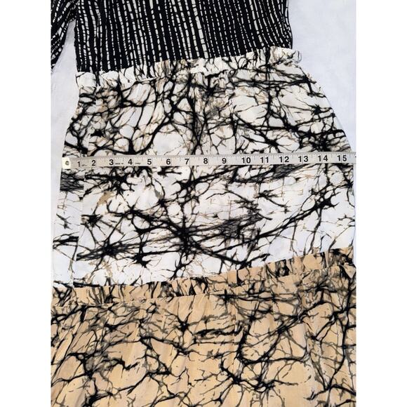 Coco Bianca Tiered Palazzo Pants Tropical Comfortable Bohemian Cottagecore Sz S - Picture 12 of 15